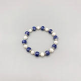 7-8mm Pearl Bracelet Long Life Happiness Blessing