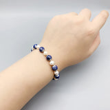 7-8mm Pearl Bracelet Long Life Happiness Blessing
