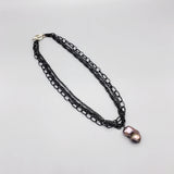 Baroque Pearl Pendant Necklace For Women Birthday Gift Choker