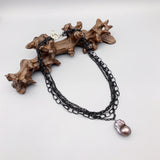 Baroque Pearl Pendant Necklace For Women Birthday Gift Choker