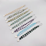 Pearl and Crystal Bracelet with 10-11mm Freshwater Pearls