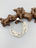 Freshwater Pearls Bracelet Japanese Glass Beads Button Clasp Casual Bracelet