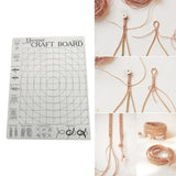 Foam Macrame Board with Grids 300x400mm