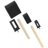 Foam Paint Brushes, 50 Pack, 25 x 1 Inch & 25 x 2 Inch, Painting Supplies