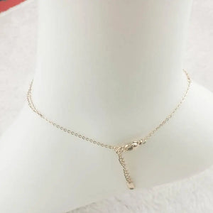 Four Leaf Clover Women Stainless Steel Anklet Bracelet