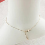 Four Leaf Clover Women Stainless Steel Anklet Bracelet