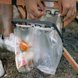 Foldable Garbage Hanging Bag Outdoor Camping Rubbish Bag Storage Rack Holder