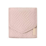 Portable Jewelry Storage Bag with Zipper Pockets for Necklace Earring