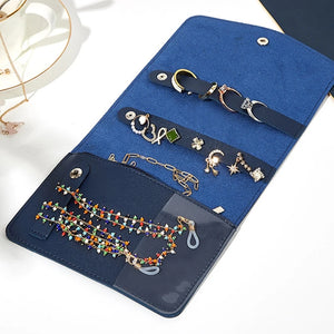Portable Jewelry Travel Case Storage Organizer Lightweight