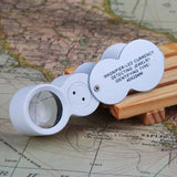 Foldable Magnifier 45X Lens Diamond-Gemstone Identification Tool
