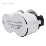 Foldable Magnifier 45X Lens Diamond-Gemstone Identification Tool