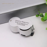 Foldable Magnifier 45X Lens Diamond-Gemstone Identification Tool