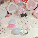 Heart Pendant Silicone Mold for Resin Casting Keychain Photo Frame Home Decor