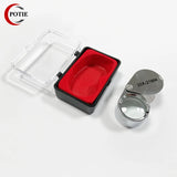 Foldable 20X Mini Magnifying Glass Jeweler Magnifier