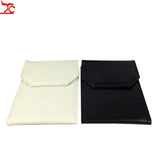 Square Necklace Travel Roll Bag Velvet Jewelry Storage Case