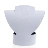 Velvet Jewelry Necklace Bust Earring Holder Stand Rack Display