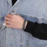 Men's Stainless Steel Mesh Chain Bracelet Rotre Wristband Jewelry