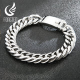Fongten Polishing Chain Bracelet Retro Punk Jewelry