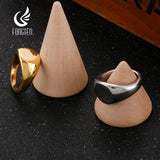 Fongten Couple Rings - Solid Silver Unisex Hand Rings