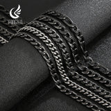 Fongten Wide Cuban Chain Hip Hop Men Necklace