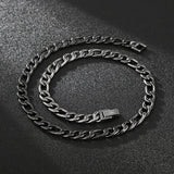 Fongten Wide Cuban Chain Hip Hop Men Necklace