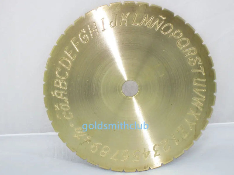 Fonts Dials Engraving Machine, Jewelry Tools, Ring Making