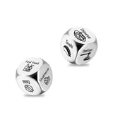 Food Dice Engraved Sushi BBQ Burgers Decision Gift