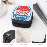 Croatia Football Distressed Jewelry Storage Box
