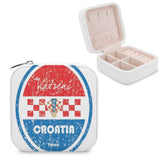 Croatia Football Distressed Jewelry Storage Box