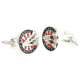 Sports Shoe Basketball Tennis Ball Badminton Pingpong Golf Cufflink