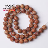 Tibetan Stone Beads Natural Dzi Agates 6-12mm