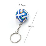 Football Key Chain Pendant Souvenir Fan DIY Keychain Accessories