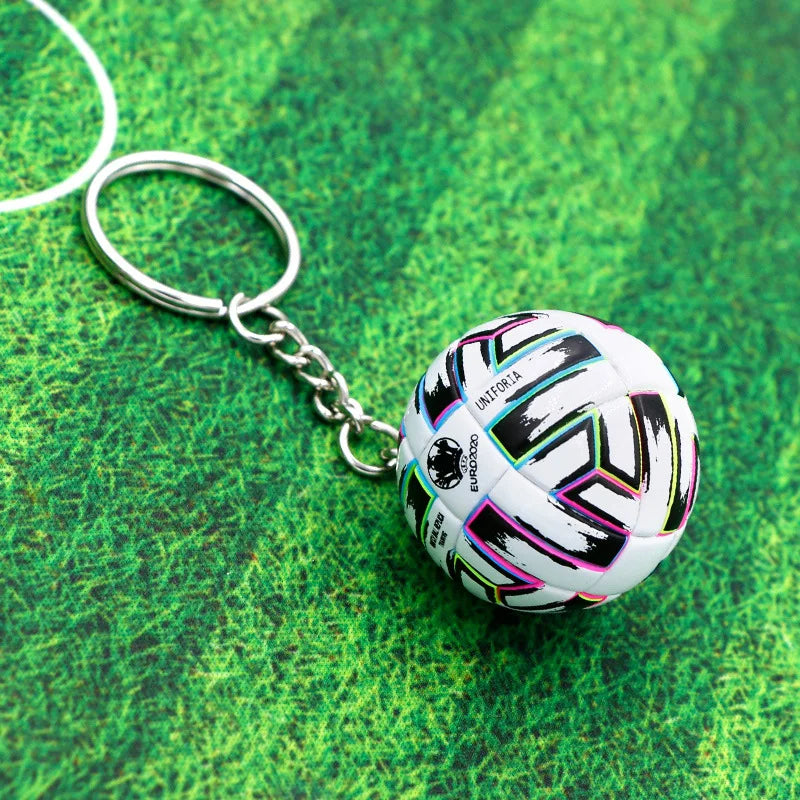 Football Key Chain Pendant Souvenir Fan DIY Keychain Accessories