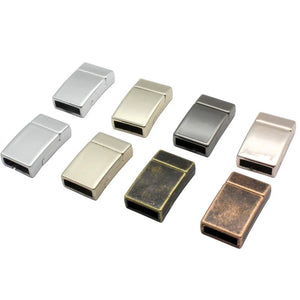 10mm Flat Leather Magnetic Clasps Closure for Bracelet Making