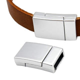 10mm Flat Leather Magnetic Clasps Closure for Bracelet Making