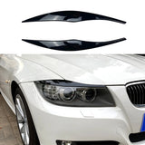Front Headlight Cover for 3-Series E90 E91 320I 330I 05-12 Glossy