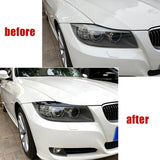 Front Headlight Cover for 3-Series E90 E91 320I 330I 05-12 Glossy