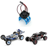 Aluminum Alloy Motor Heatsink Cover with Cooling Fan for RC Car