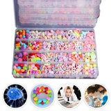 Kids DIY Bracelet Craft Beads Jewellery Making Set