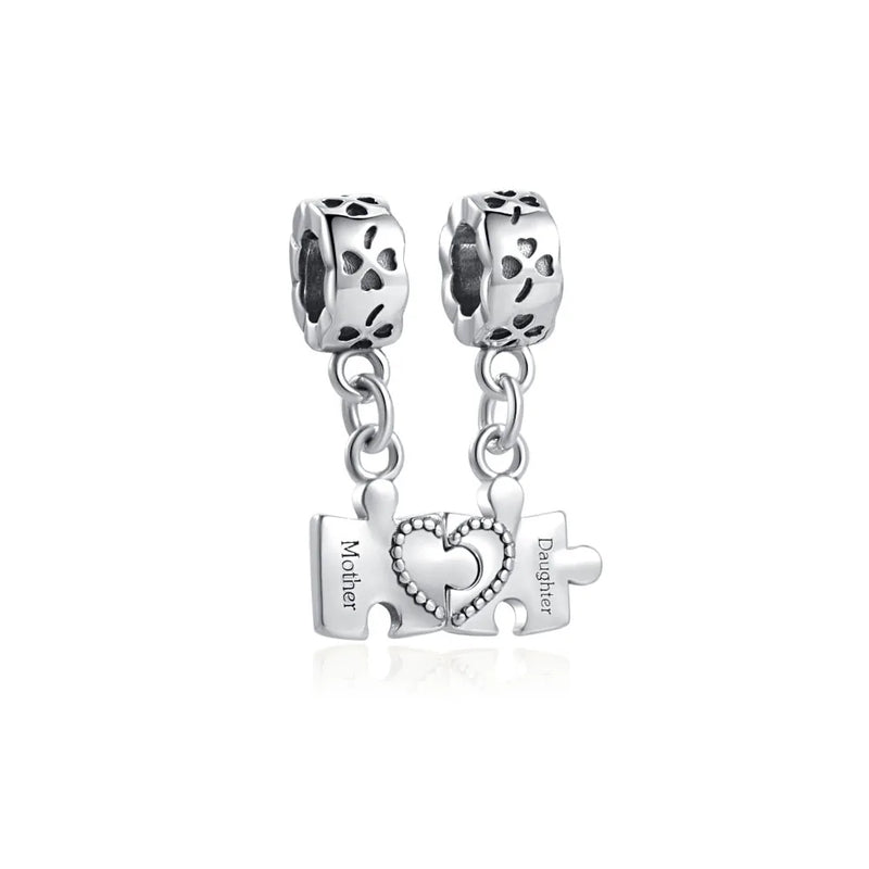 925 Silver Skull Holiday Juice Movie Bead Charm Bracelet