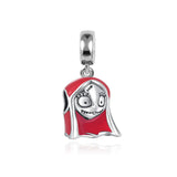 925 Silver Skull Holiday Juice Movie Bead Charm Bracelet