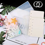 Silicone Notebook Cover Resin Molds Set with Book Rings
