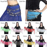 Tassels Sequins Belly Dance Belt Waist Chain Hip Scarf Dancer Skirt