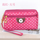 Multicolor Dots Snap Button Jewelry for Women MOM Girls Big Leaves-Bag QB662
