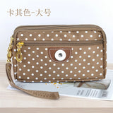 Multicolor Dots Snap Button Jewelry for Women MOM Girls Big Leaves-Bag QB662
