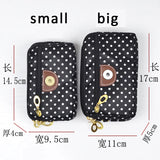 Multicolor Dots Snap Button Jewelry for Women MOM Girls Big Leaves-Bag QB662