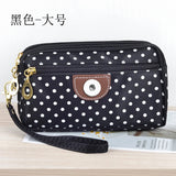 Multicolor Dots Snap Button Jewelry for Women MOM Girls Big Leaves-Bag QB662