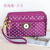 Multicolor Dots Snap Button Jewelry for Women MOM Girls Big Leaves-Bag QB662