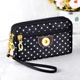 Women Girls Dot 18mm Snap Button Jewelry Small Leaves-Bag QB867