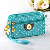 Women Girls Dot 18mm Snap Button Jewelry Small Leaves-Bag QB867